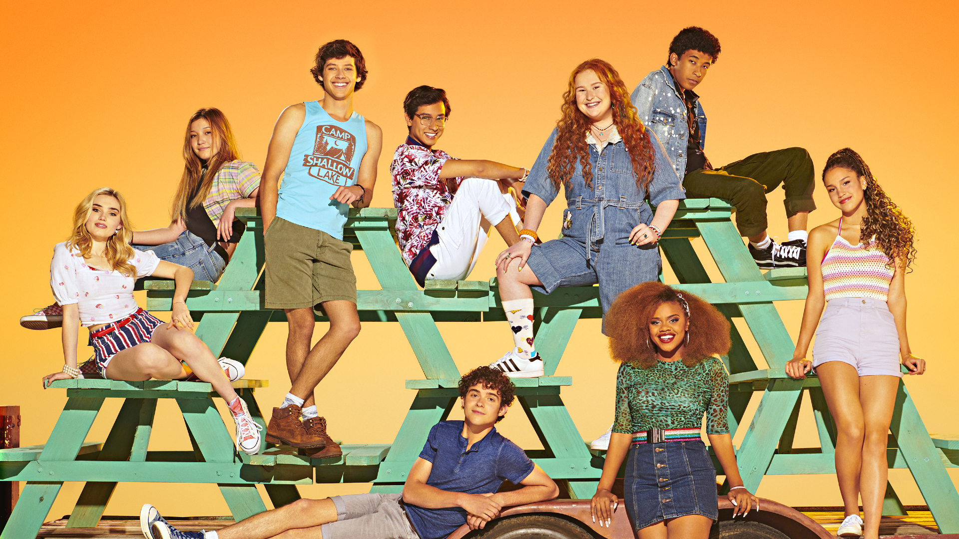 The cast for High School Musical: The Musical: The Series