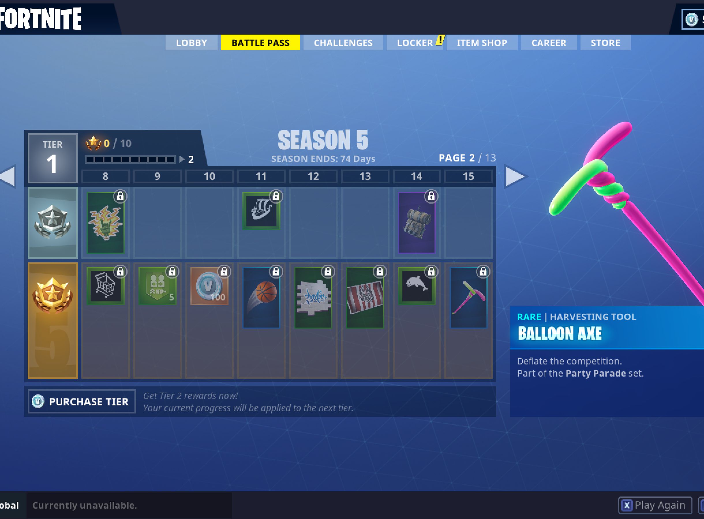 Fortnite Season 5 Battle Pass All The New Skins Dances Emotes Toys