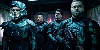 The cast of Amazon Prime original sci-fi series The Expanse