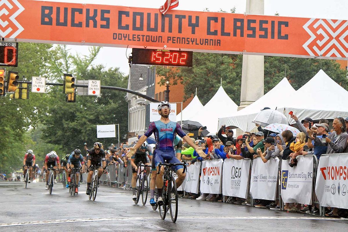 Scott McGill (Wildlife Generation) won the 2022 Bucks County Classic men&#039;s race