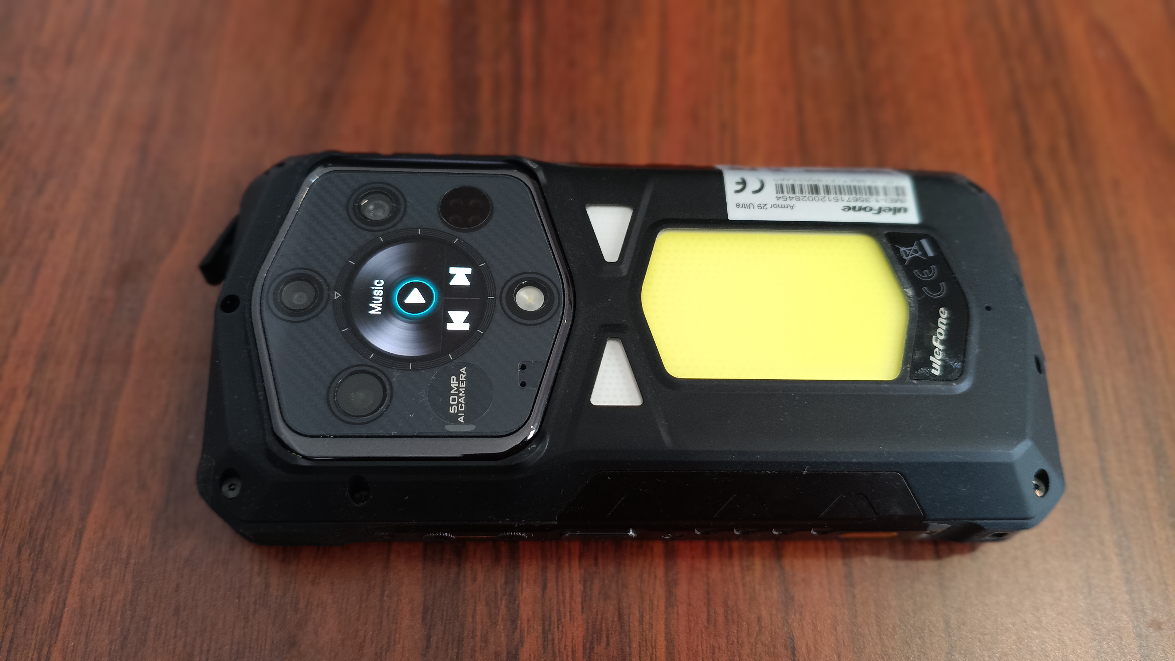 Ulefone Armor 29 Ultra phone on desk