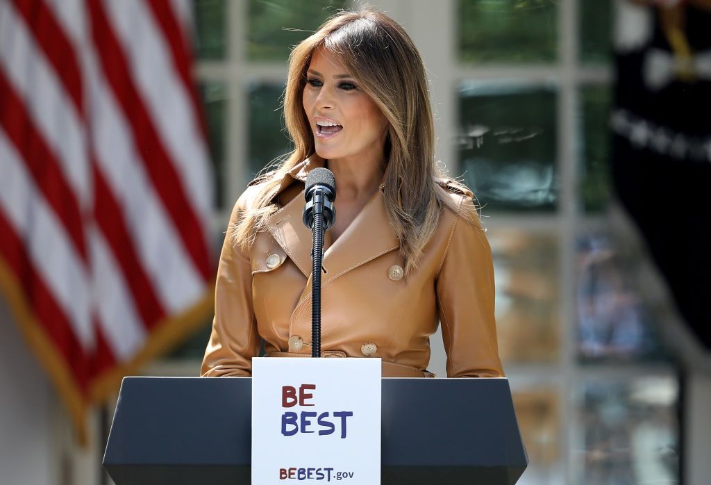 Melania Trump.