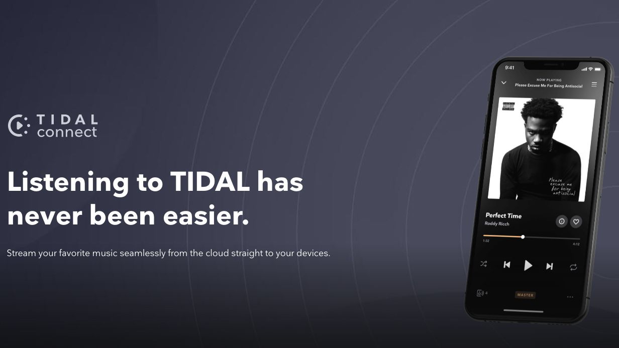 Tidal Unity Tidal Connect: one-touch casting of hi-res and Dolby Atmos music | What ...