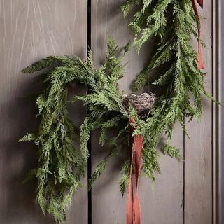 Terrain Faux Cedar Garland