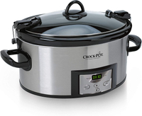 Crock-Pot 6-Quart Cook &amp; Carry Programmable Slow Cooker with Digital Timer | Was $59.99, now $44.99