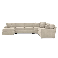 Macy's, Radley, 5-Piece Fabric Chaise Sectional Sofa: was $4,225, now $2,179