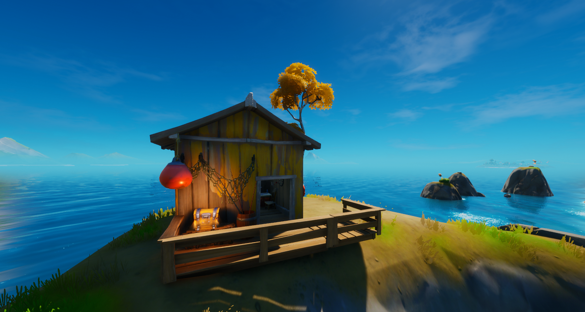 Fortnite Where To Find Coral Cove Stack Shack And Crash Site