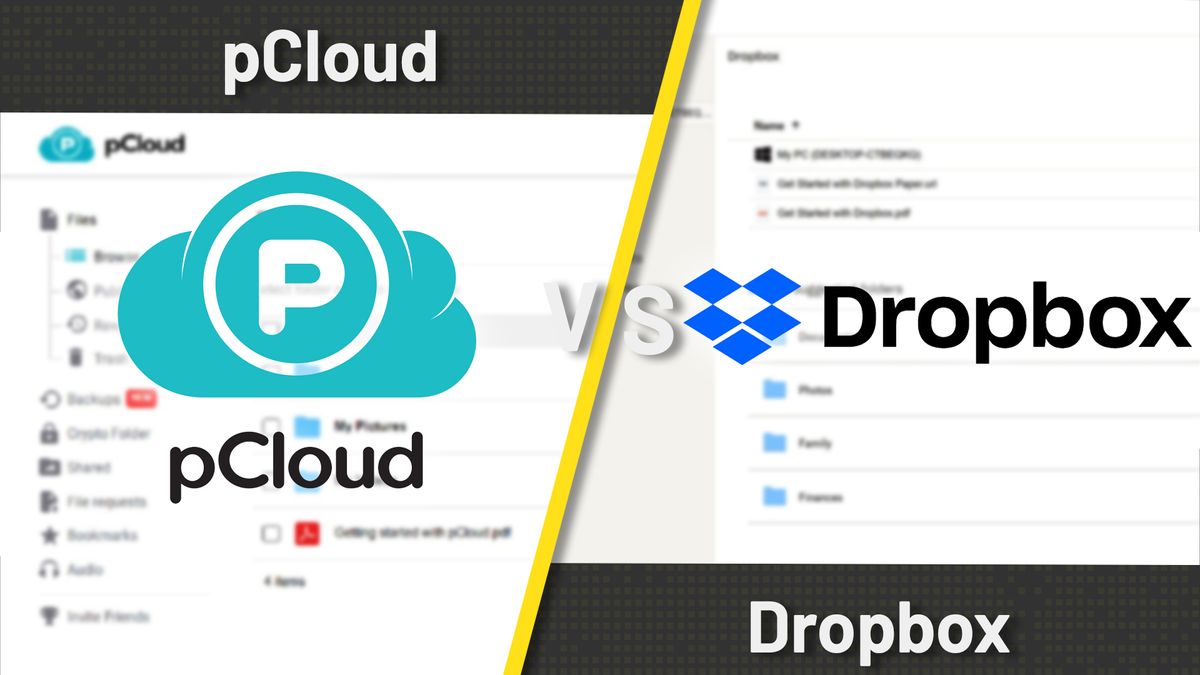 pCloud vs Dropbox