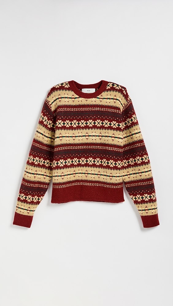 Dunst Unisex Fair Isle Sweater