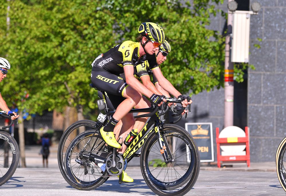 Riders compete in the Hammer Series Stavanger sprint