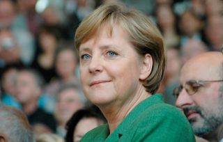 Angela Merkel - Reception for members of the PEN Congress at Federal Chancellery, May 24, 2006, Berlin-Tiergarten