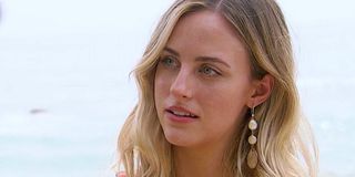 Bachelor in Paradise Kendall Long talks to Joe Amabile (not pictured)