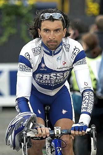 Fabio Baldato (Fassa Bortolo) with hair akimbo