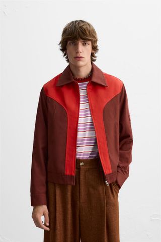 Color Block Jacket X Harry Lambert