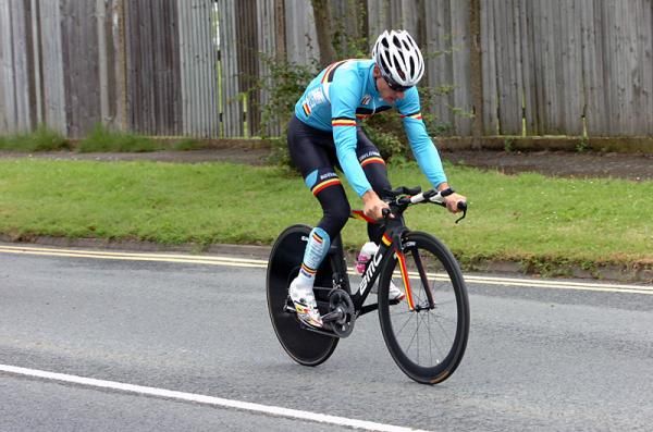 Belgian time trial champion Philippe Gilbert recons the Olympic time trial route.