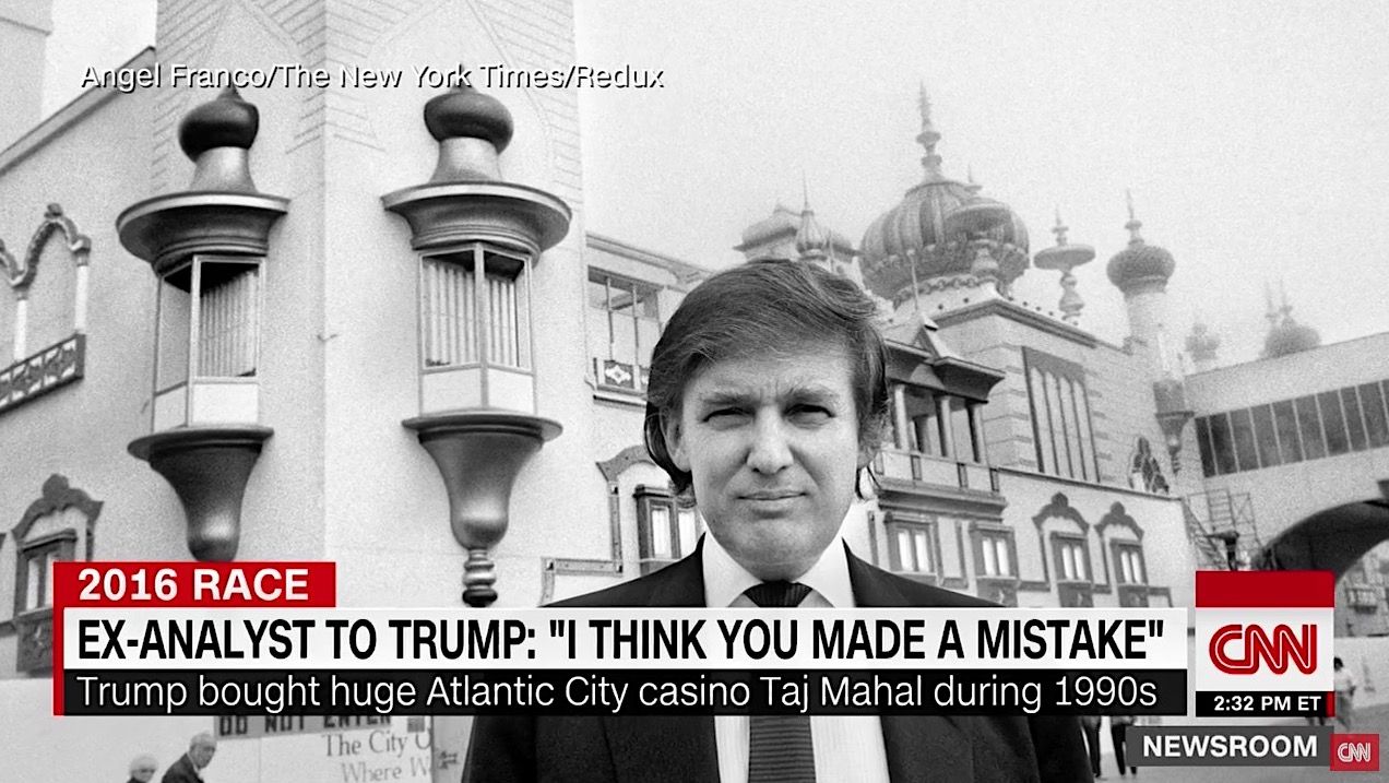 CNN digs into Donald Trump&amp;#039;s 1990s troubles