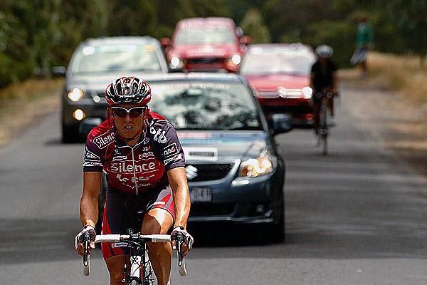 Two became one: Lloyd simply rode clear of Davis