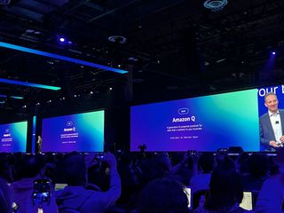 Amazon Q announcement from Adam Selipsky at AWS re:Invent 2023