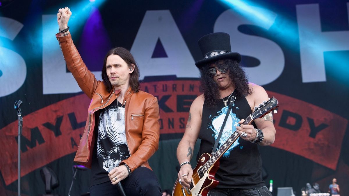 Slash and Myles Kennedy