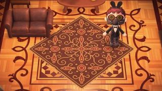 Animal Crossing: diagonal rug
