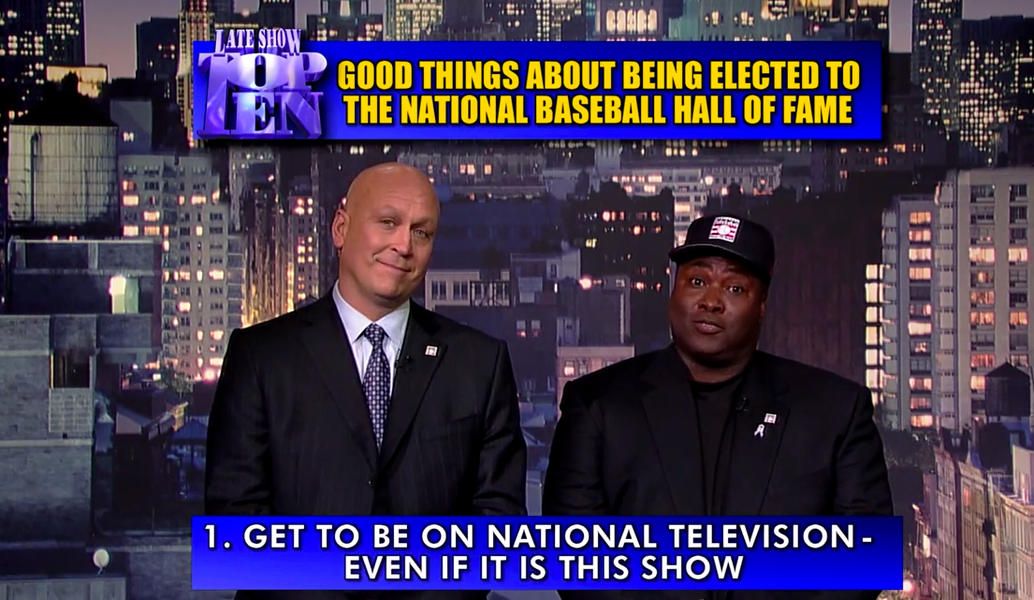 Letterman remembers baseball great Tony Gwynn by reprising his Top Ten countdown