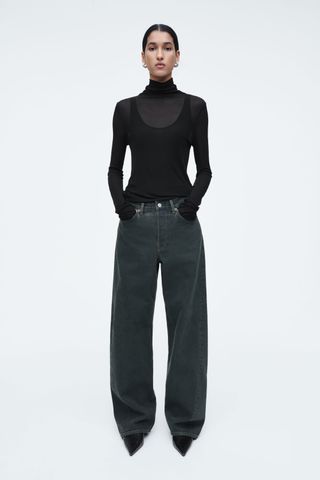 Facade Straight-Leg Jeans