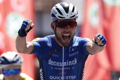 Mark Cavendish won a stage at the Belgium Tour