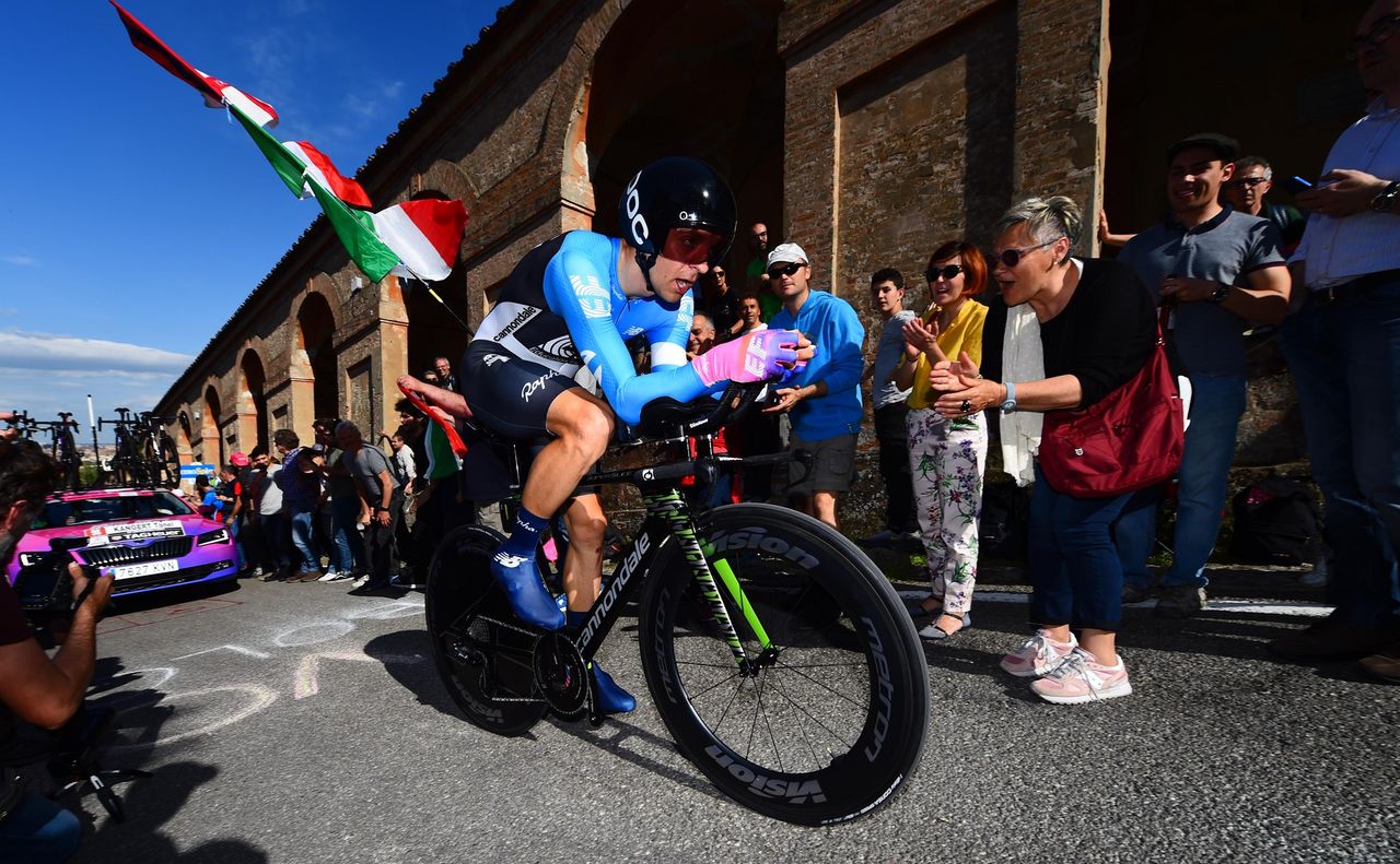 Mikel Landa (Movistar) didn't have the best day out
