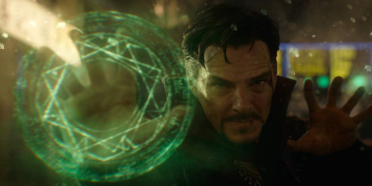 Doctor Strange in battle