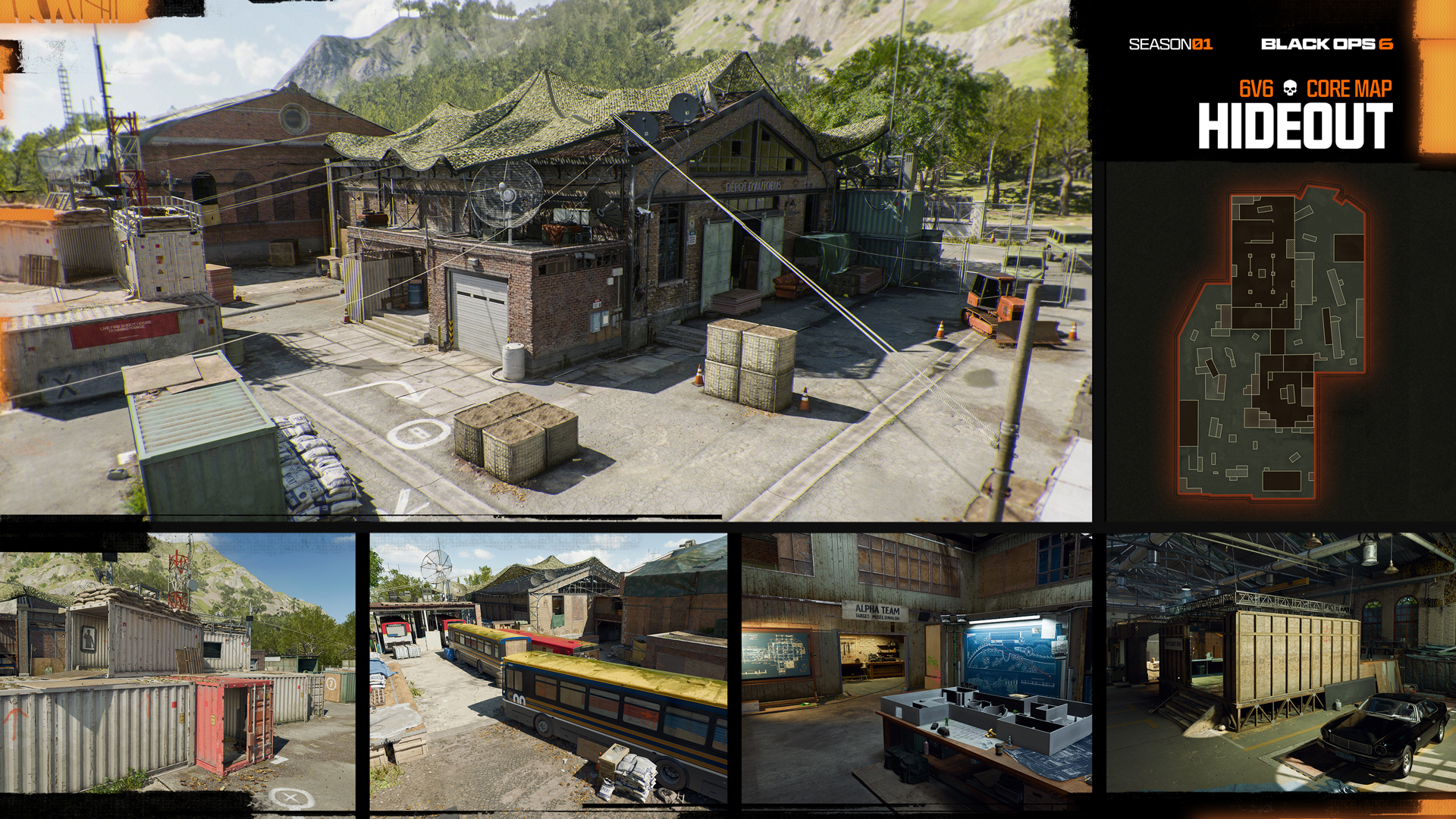 Call of Duty: Black Ops 6 Season 1 screen shots and multiplayer map details.