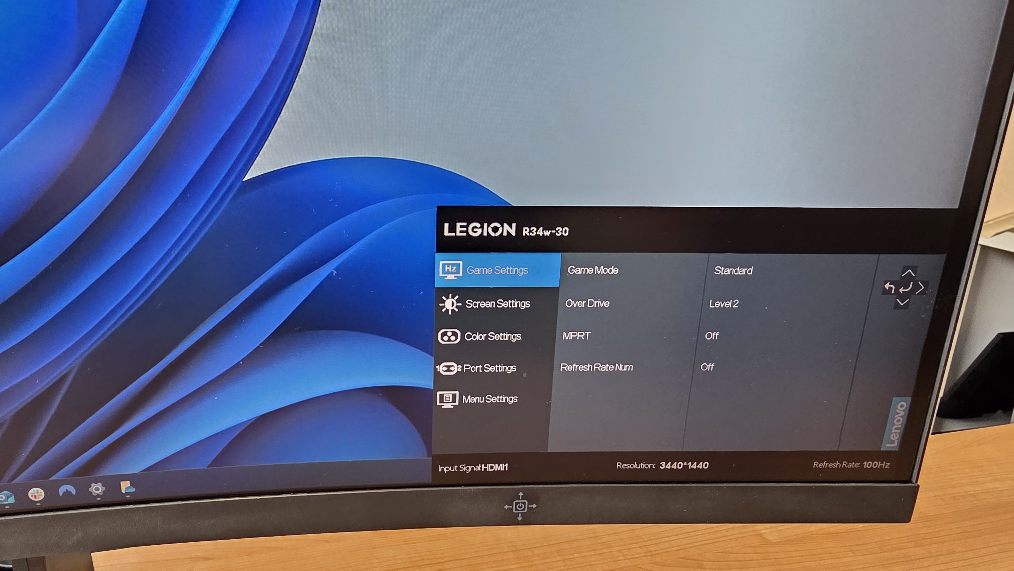 Lenovo Legion R34w-30
