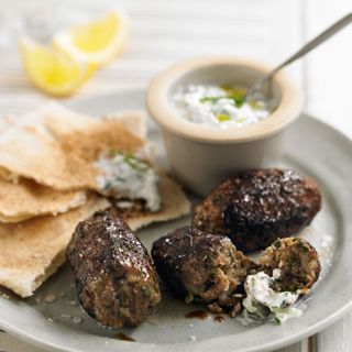 Lamb Kofta with Homemade Tzatziki