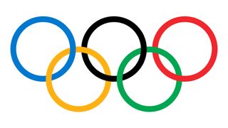 Wait, the Olympic rings weren't always the same colours?