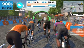 Zwift racing brings a competitive edge to indoor training