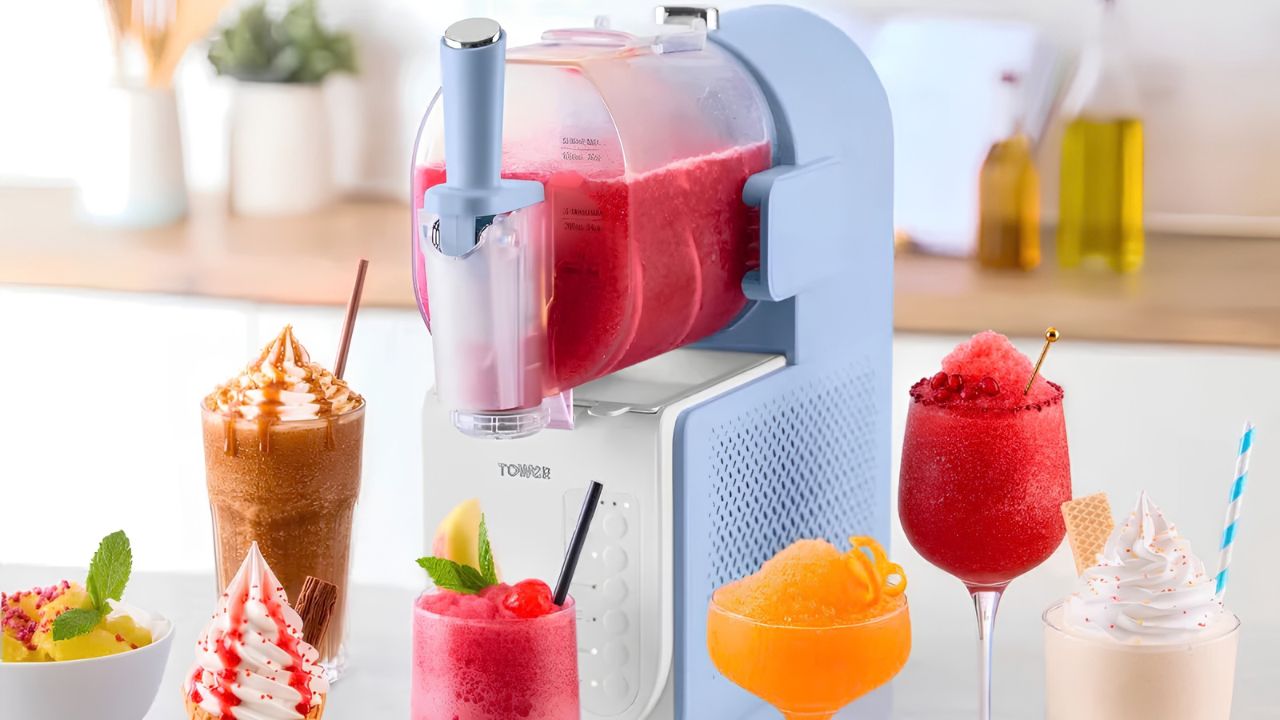 Tower Slush &lsquo;n&rsquo; Whip Soft Serve &amp; Frozen Drinks Maker