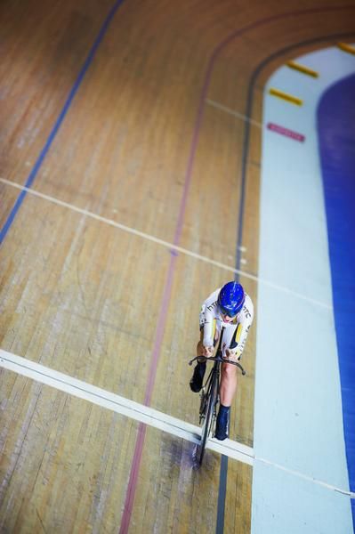 Katie Colclough wasn't at her best as she raced to a time of 3:54.20.