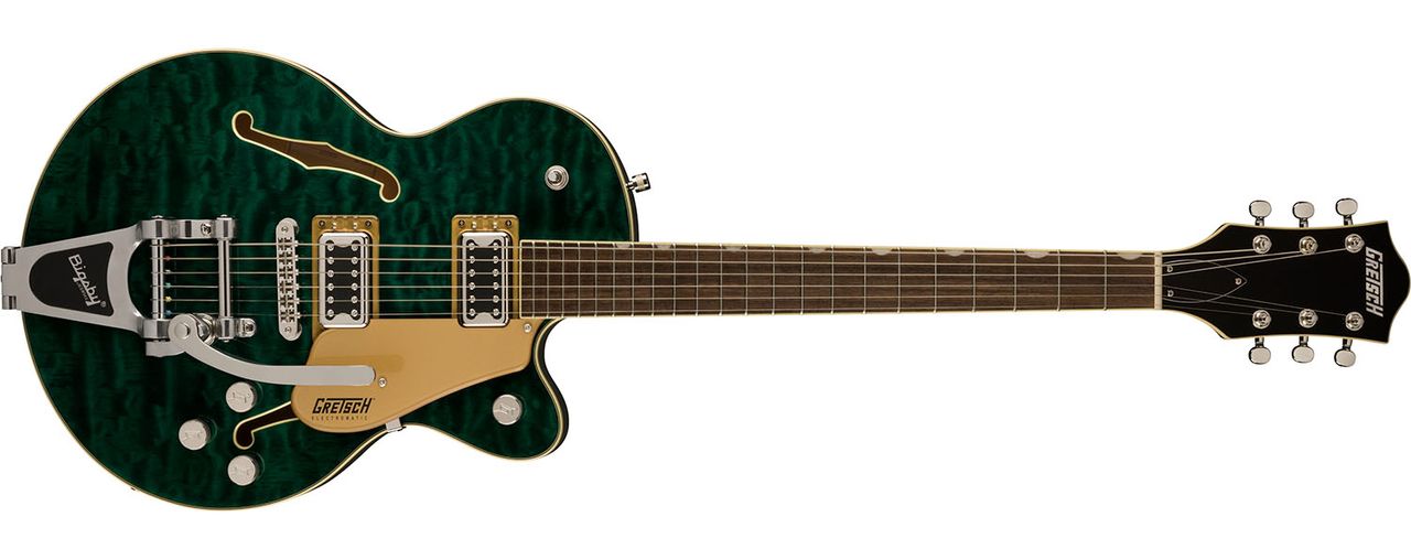 Gretsch G5655T-QM Electromatic Center Block Jr Single-cut with Bigsby in Mariana