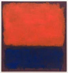 No 14, 1960, 1960, oil on canvas, 114½in by 105½in, by Mark Rothko (1903–70), San Francisco Museum of Modern Art, US. 'There are no words that can adequately describe the sensation of looking at a Mark Rothko painting,' says art critic Charlotte Mullins. 'It is a transcendental experience that speaks directly to your emotions.'