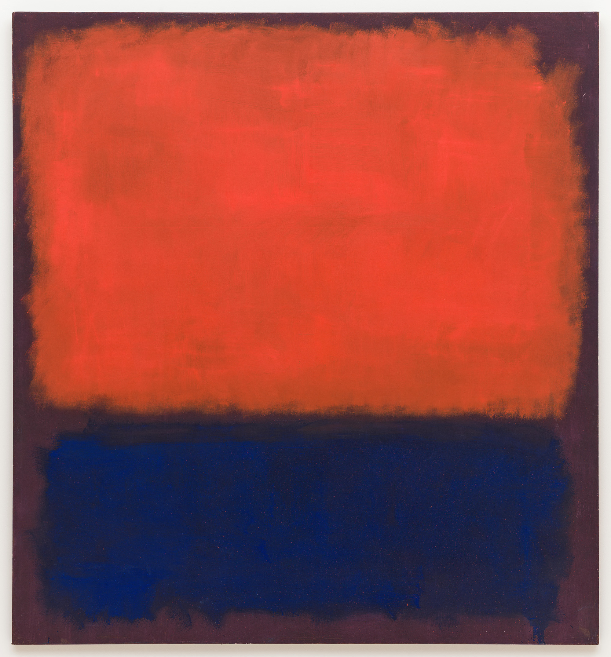 No 14, 1960, 1960, oil on canvas, 114½in by 105½in, by Mark Rothko (1903–70), San Francisco Museum of Modern Art, US. &#039;There are no words that can adequately describe the sensation of looking at a Mark Rothko painting,&#039; says art critic Charlotte Mullins. &#039;It is a transcendental experience that speaks directly to your emotions.&#039;