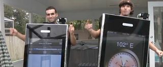 42" LCD iPhone Costume