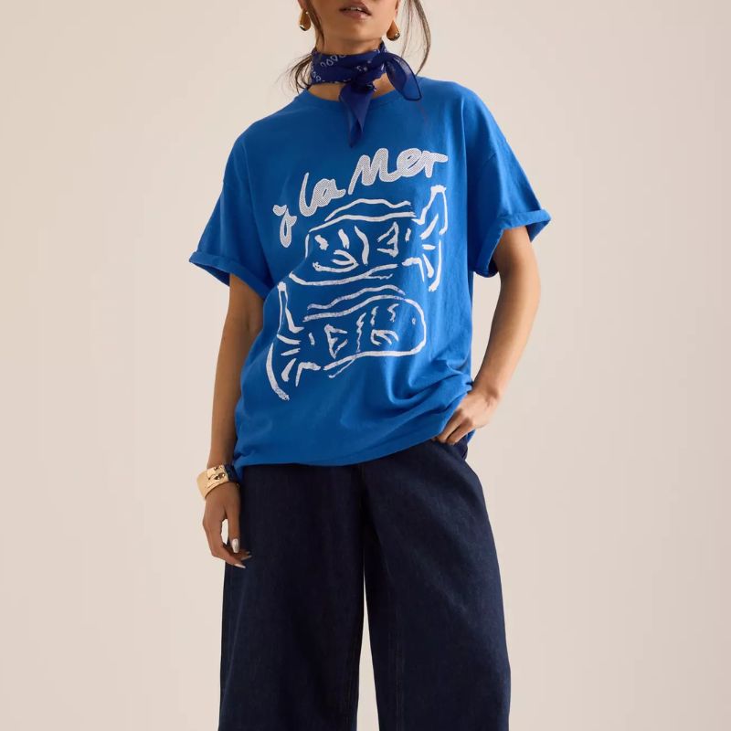 Image of blue t-shirt