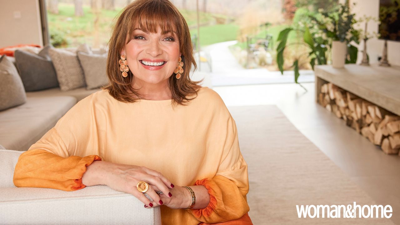 Lorraine Kelly for the woman&amp;home April 2025 cover