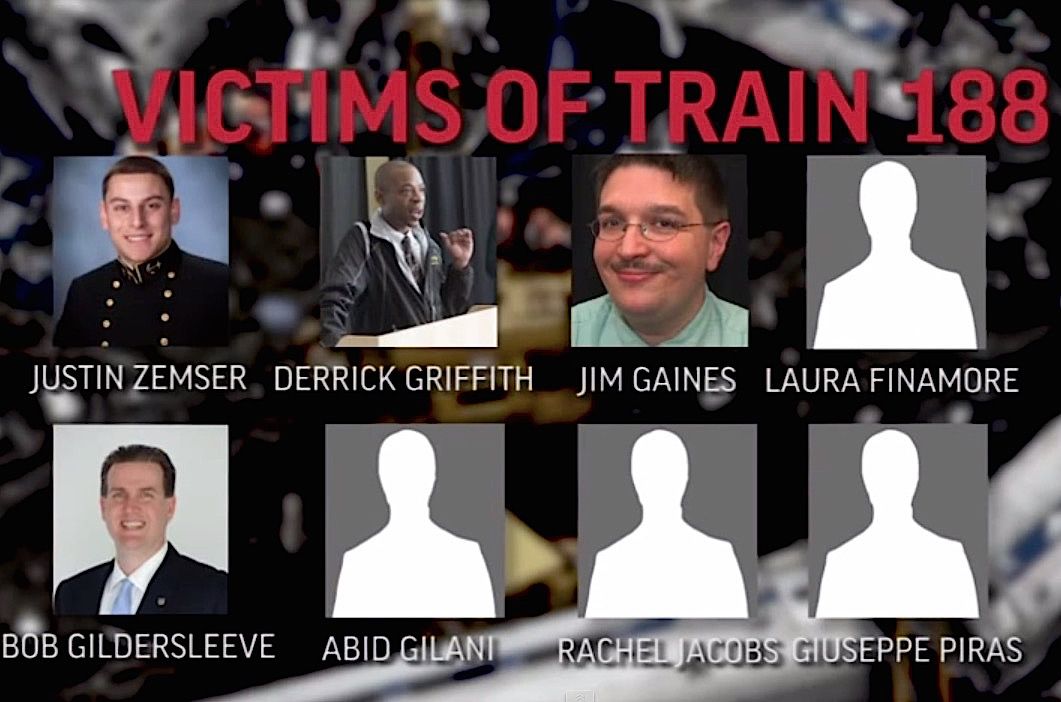 Meet the 8 victims of Amtrak train No. 188, with derailed on Tuesday