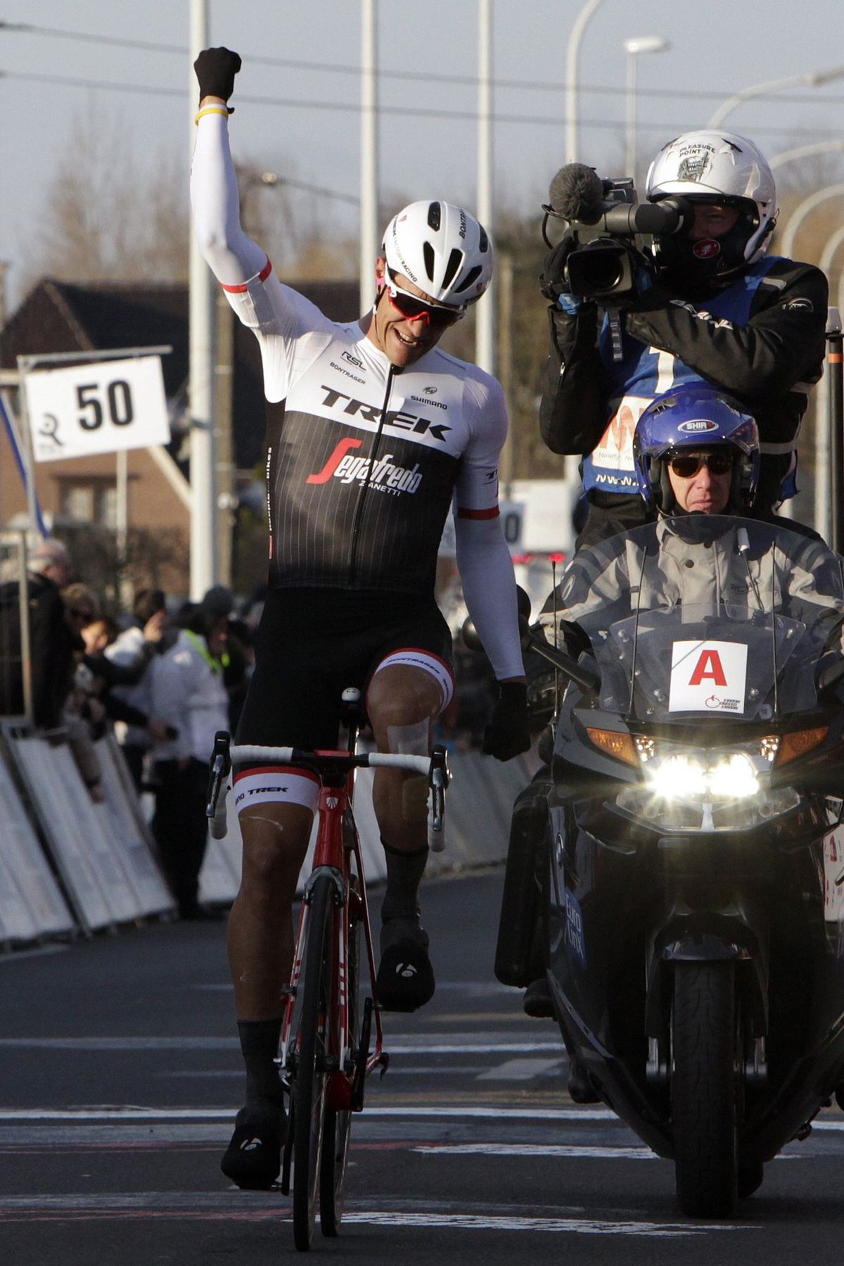 Jasper Stuyven (Trek-Segafredo) wins Kuurne-Brussel-Kuurne