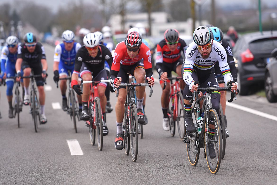 Making the selection at Kuurne-Brussel-Kuurne