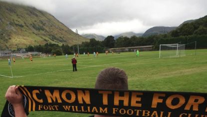 Scottish football club Fort William play in the Highland League 
