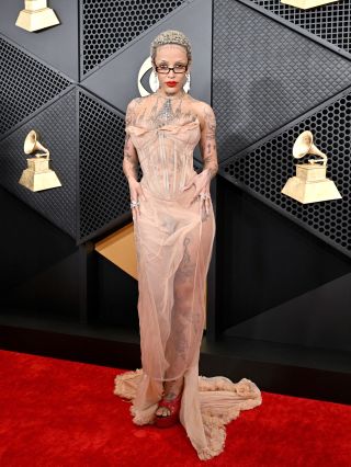 Doja Cat attends the 66th GRAMMY Awards at Crypto.com Arena on February 04, 2024 in Los Angeles, California