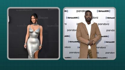 kim kardashian, left, ray j, right