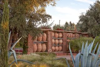 The Beldi Country Club garden in Marrakesh, photographed by Alessio Mei