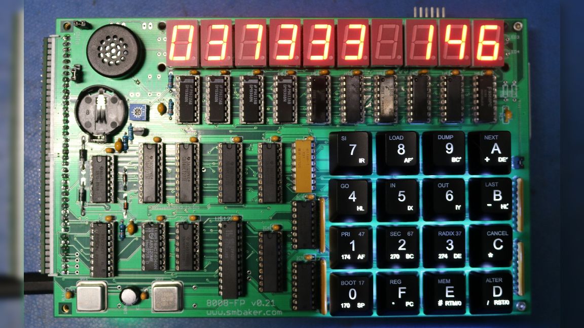 パソコンCPU Intel 8008 Becomes Single Board Computer | Tom's Hardware